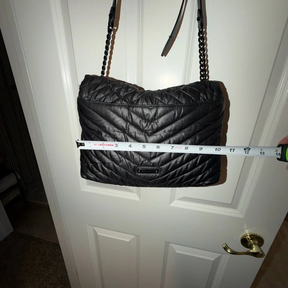 Rebecca Minkoff Quilted Black Crossbody Bag - Picture 4 of 13